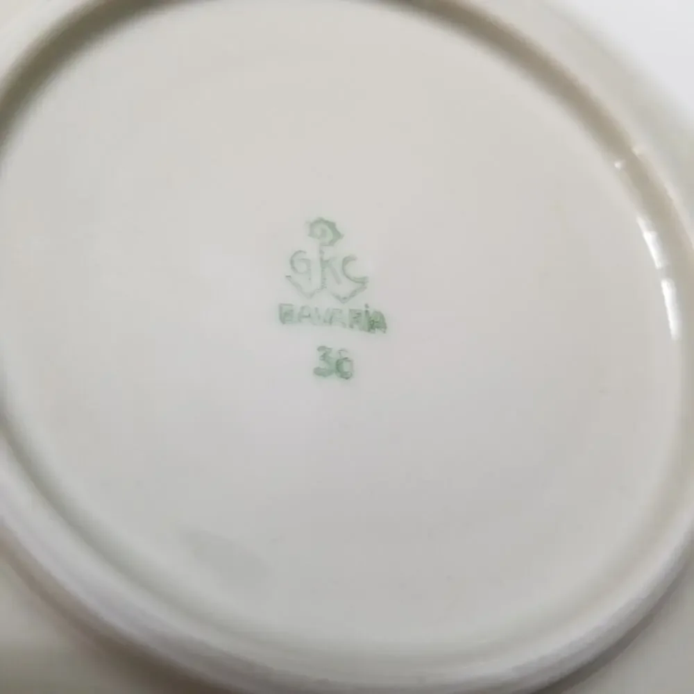 GAREIS KUHNL & CO GKC Bavaria Cup Saucer Kommunion
